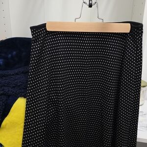 Max Studio Polka Dot Skirt XS